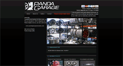 Desktop Screenshot of pandagarage.com